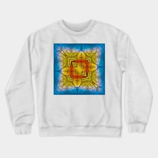 design inspired by nature in square composition Crewneck Sweatshirt